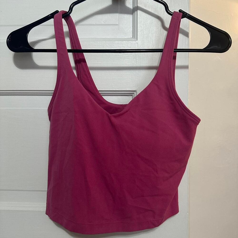 Lululemon pink align tank